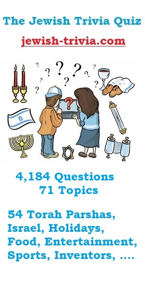The Jewish Trivia Quiz